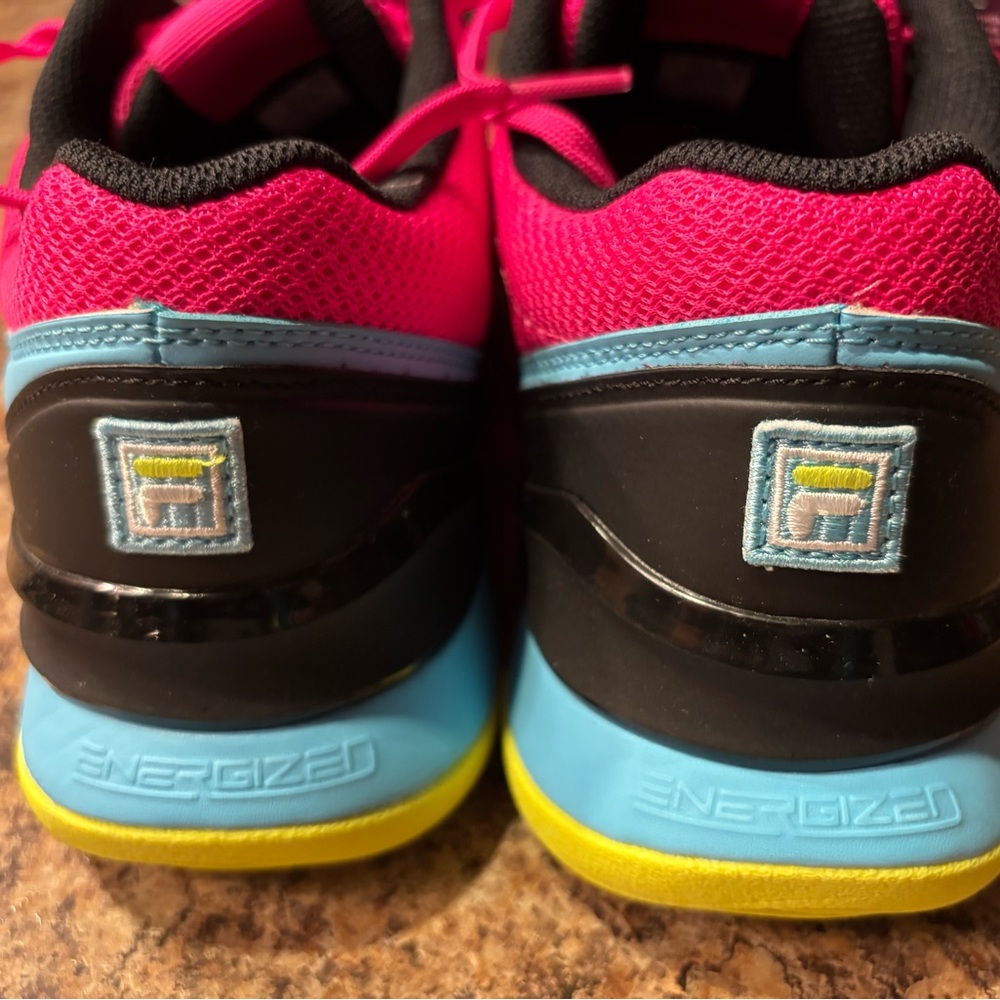 Never worn with tags…Fila Women's Pink and Blue Athletic Shoes - Picture 4 of 6